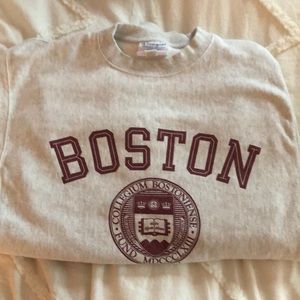 Campion Boston collage sweatshirt